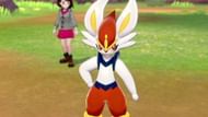 Cinderace in Pokemon Sword and Shield (Image via Game Freak)